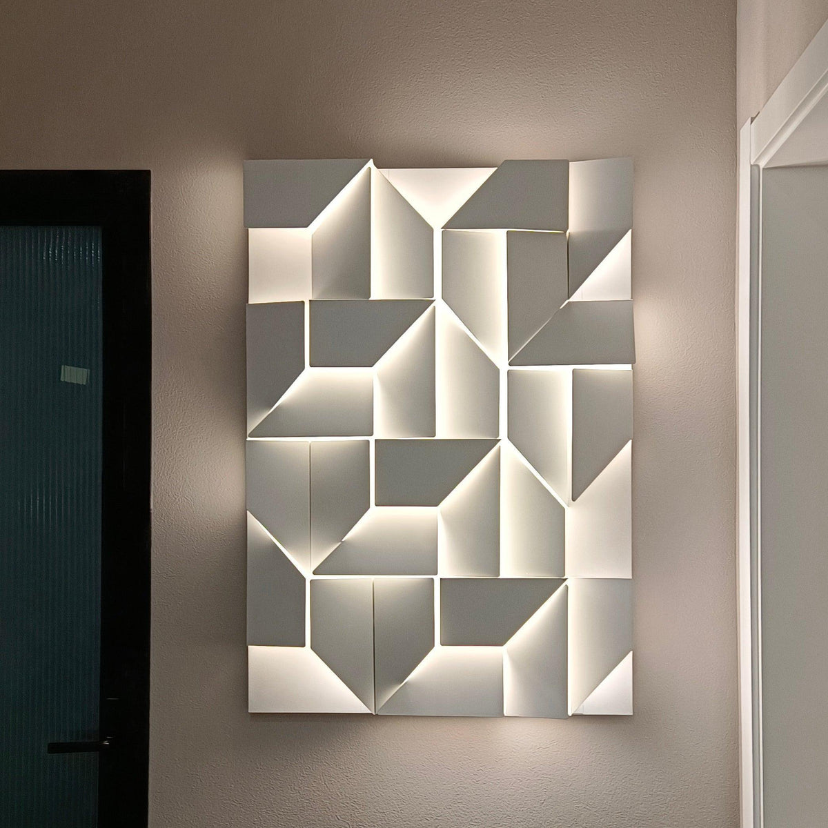Deloza Shadows Rechargeable Grand Sconce aplică de perete