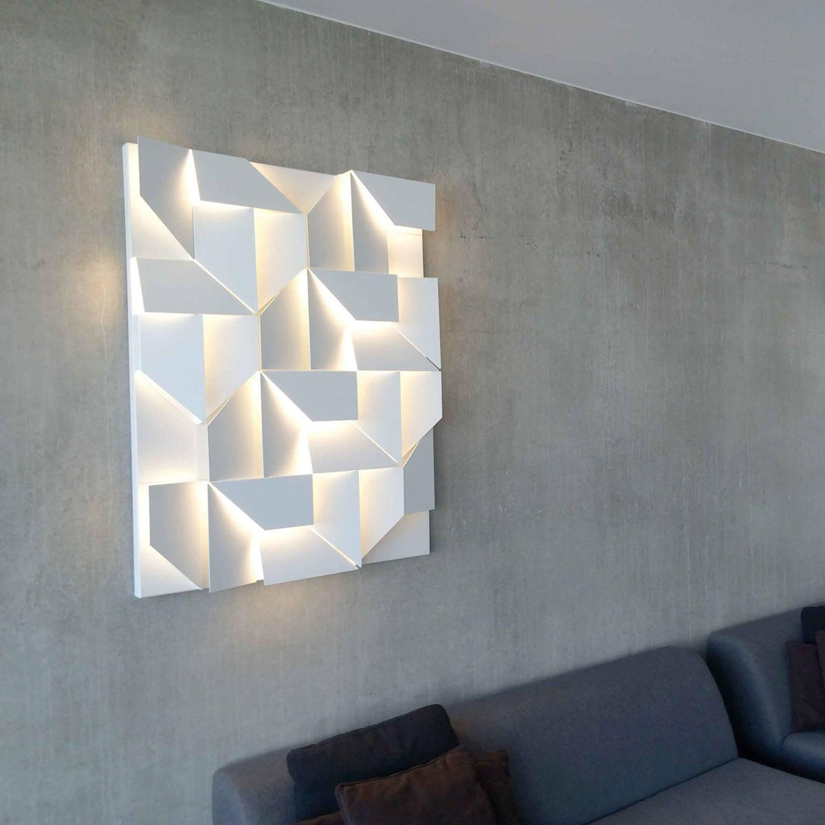 Deloza Shadows Rechargeable Grand Sconce aplică de perete