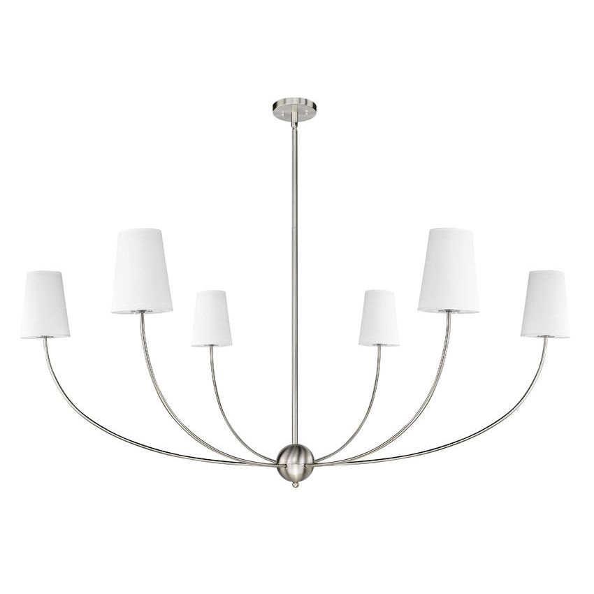 Mirearia candelabru cu abajur textil