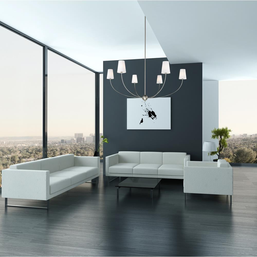 Mirearia candelabru cu abajur textil