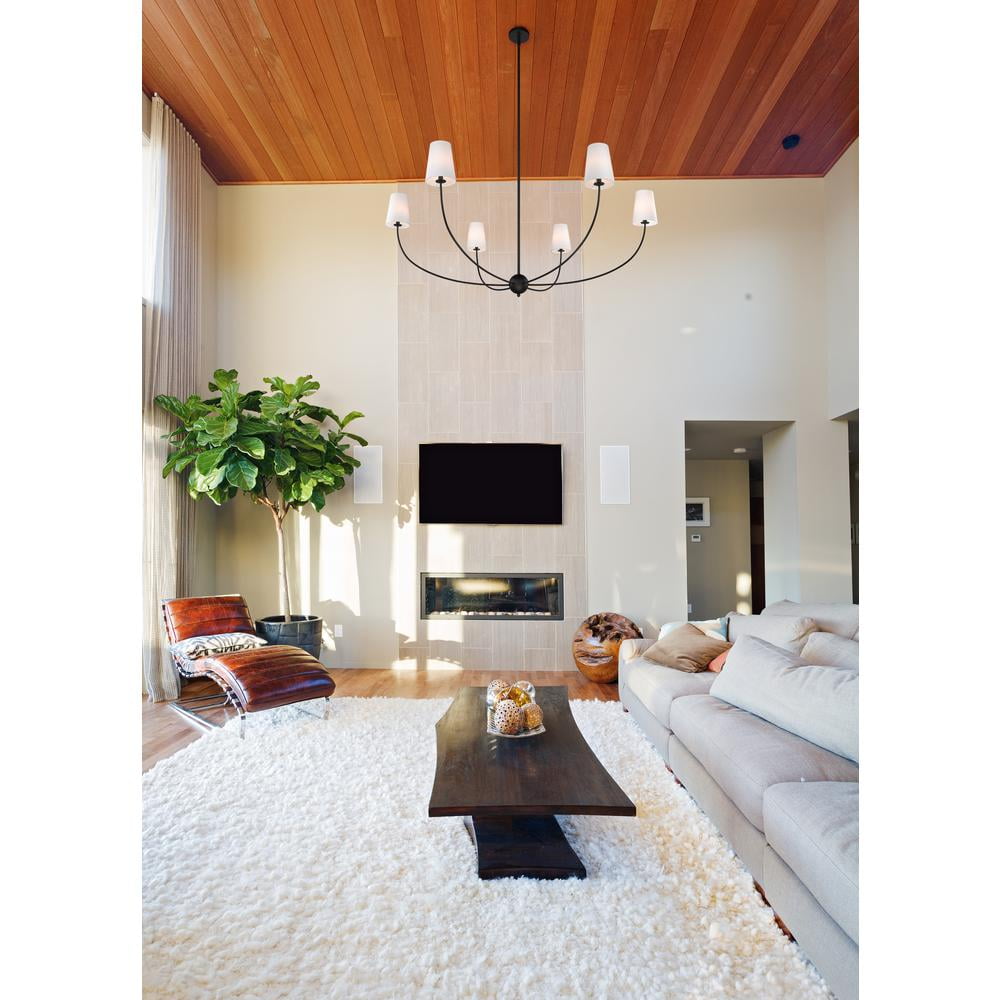 Mirearia candelabru cu abajur textil