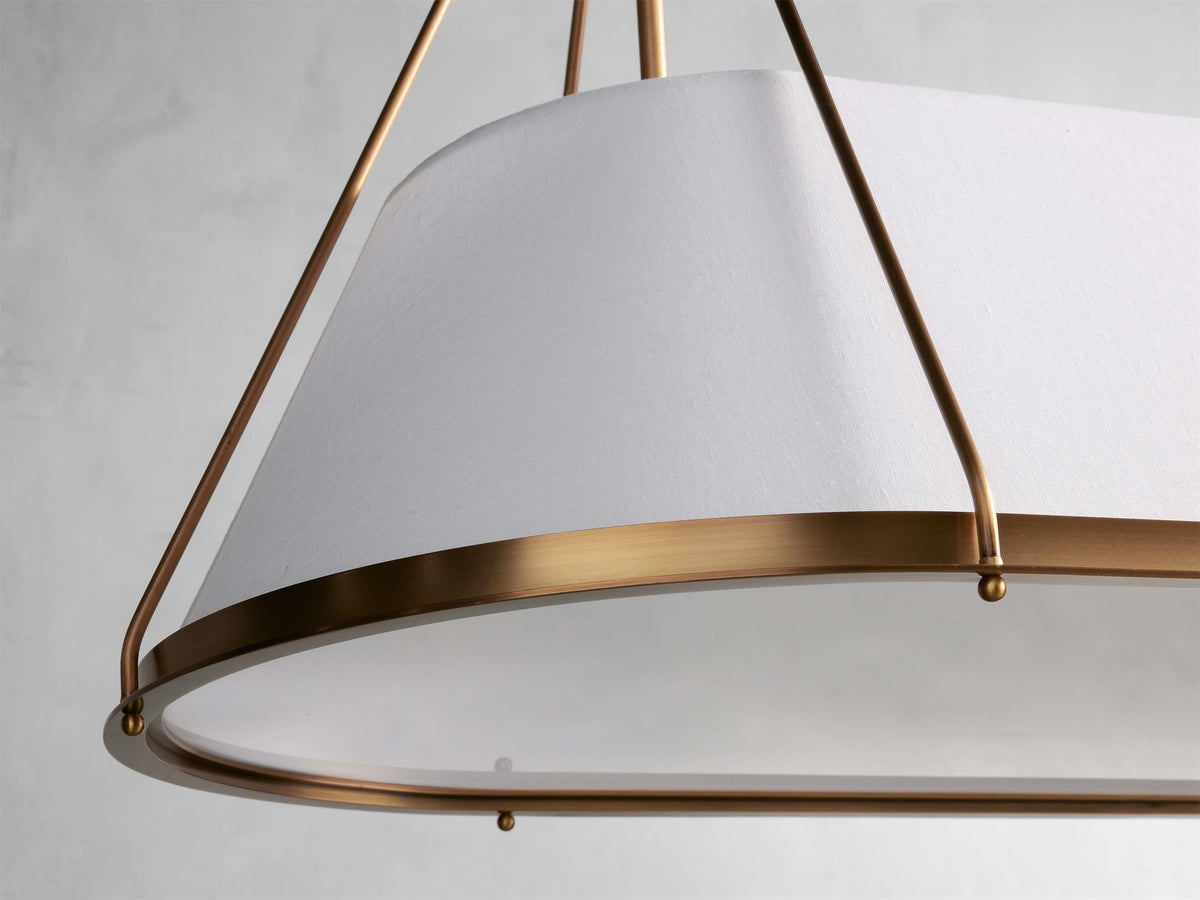 Mirirella candelabru cu abajur textil