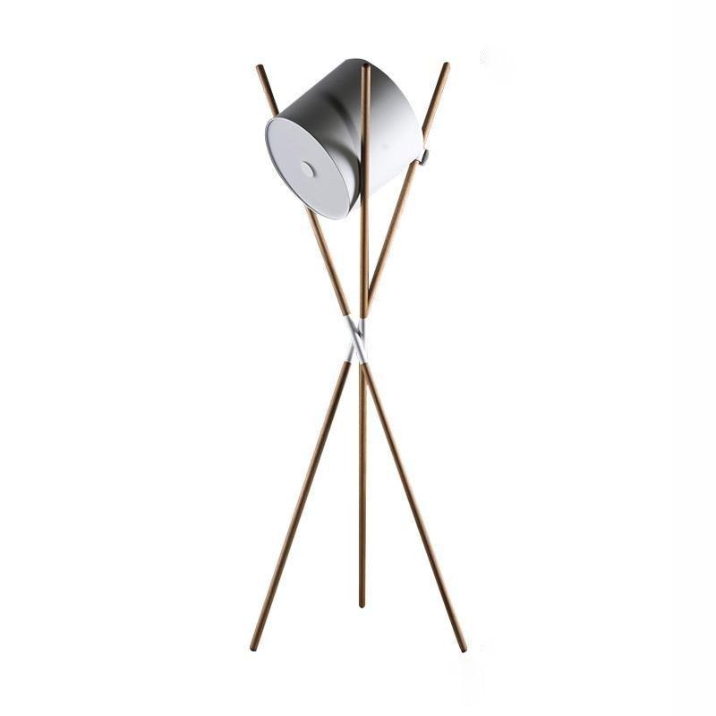 Syloena lampadar contemporan din lemn