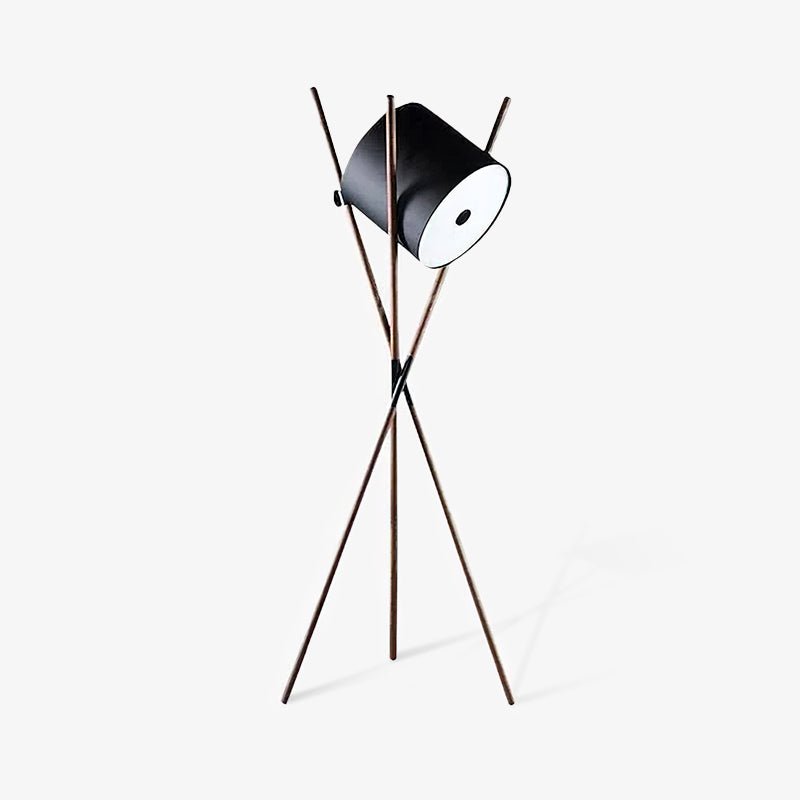 Syloena lampadar contemporan din lemn