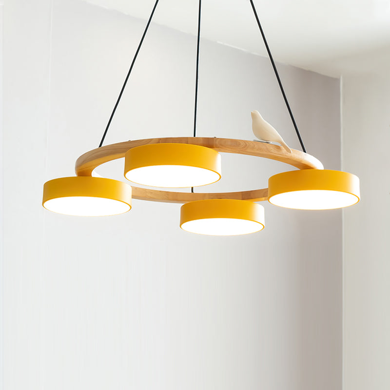 Cliff candelabru rotund cu schimbare culoare