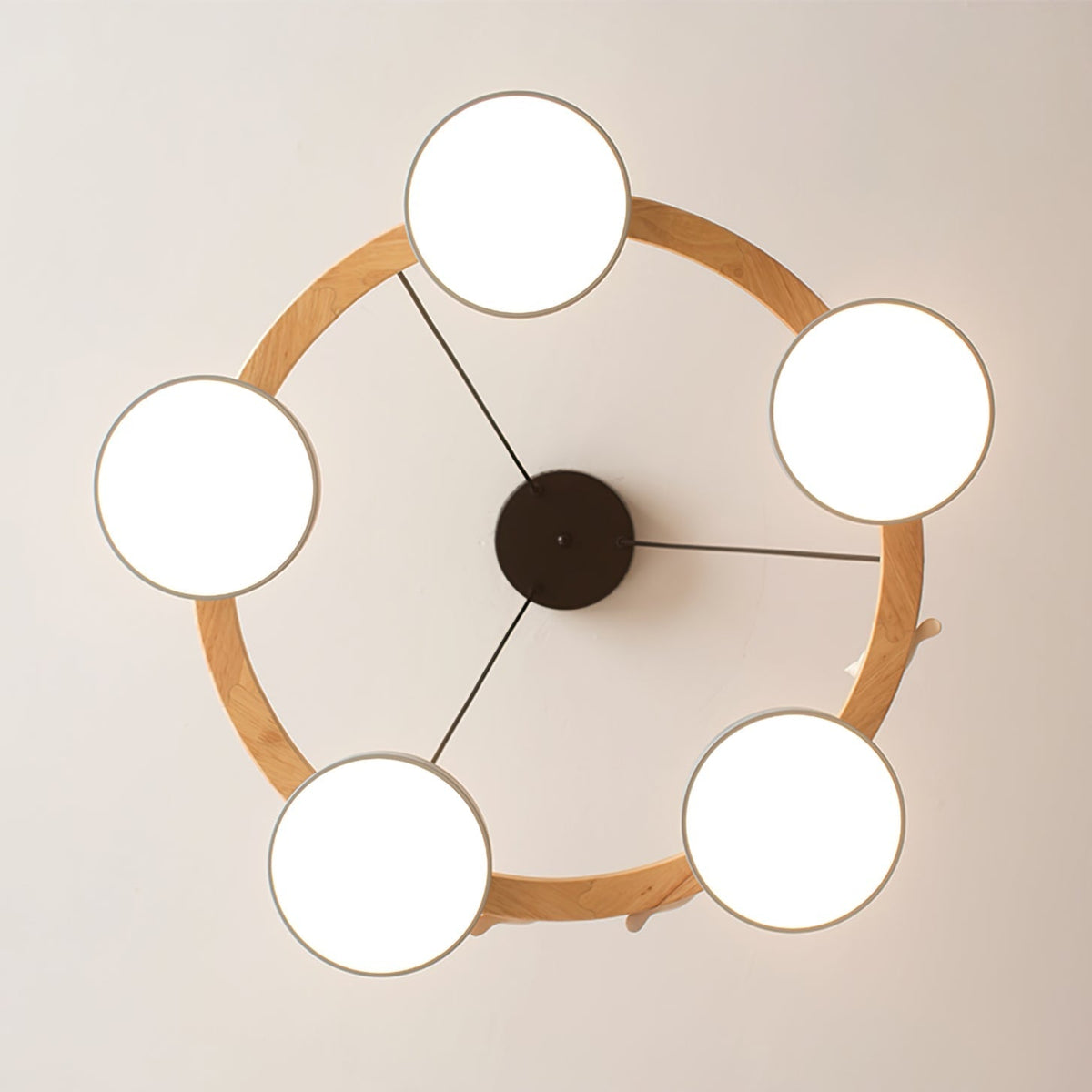 Cliff candelabru rotund cu schimbare culoare