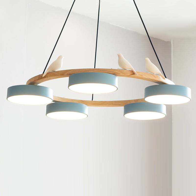 Cliff candelabru rotund cu schimbare culoare