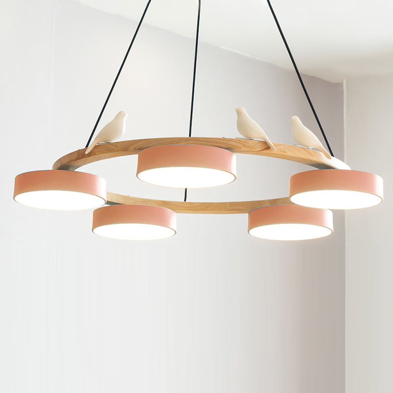 Cliff candelabru rotund cu schimbare culoare