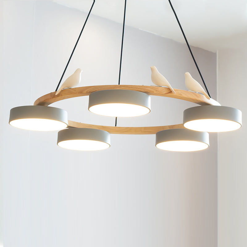 Cliff candelabru rotund cu schimbare culoare
