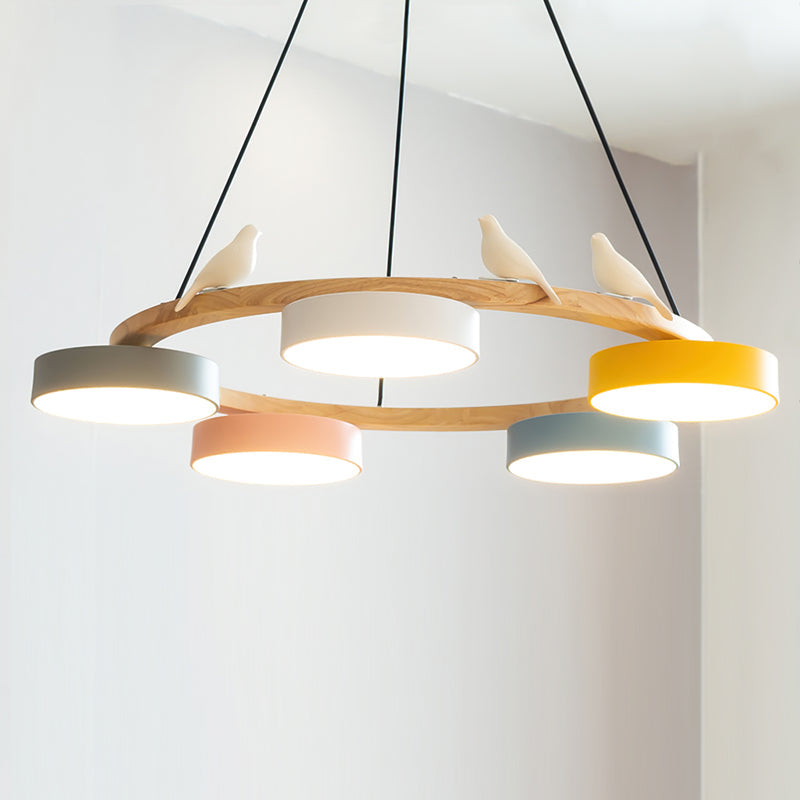 Cliff candelabru rotund cu schimbare culoare