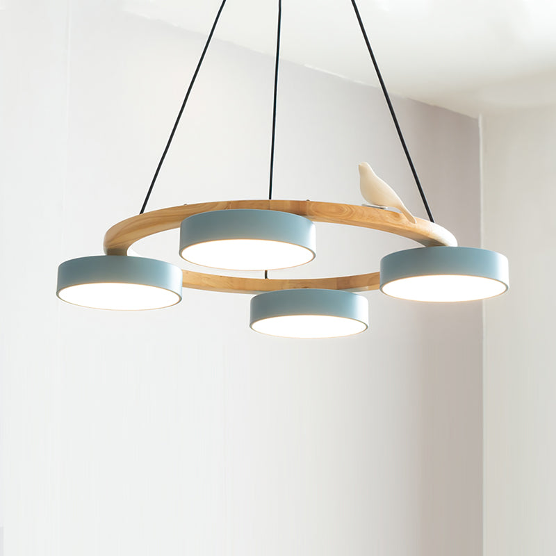 Cliff candelabru rotund cu schimbare culoare