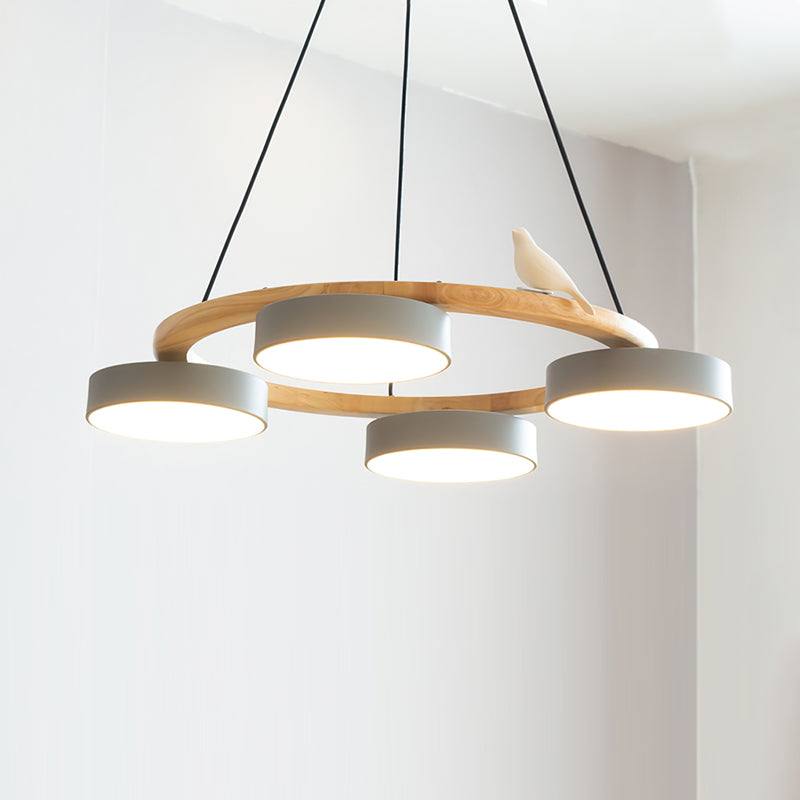 Cliff candelabru rotund cu schimbare culoare