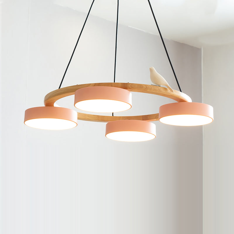 Cliff candelabru rotund cu schimbare culoare