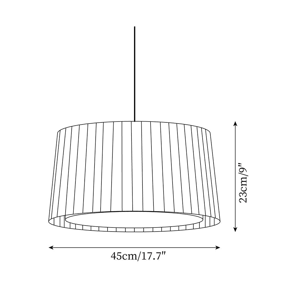 Drumma lampă suspendată