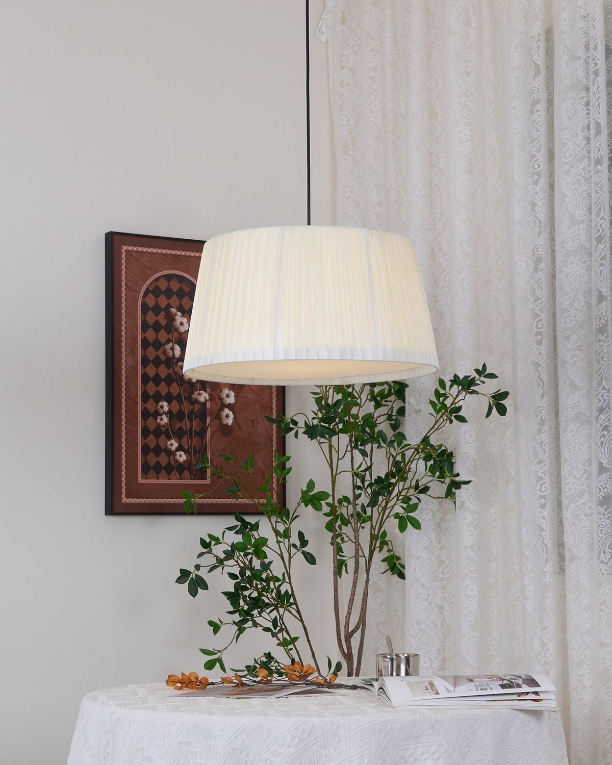 Drumma lampă suspendată