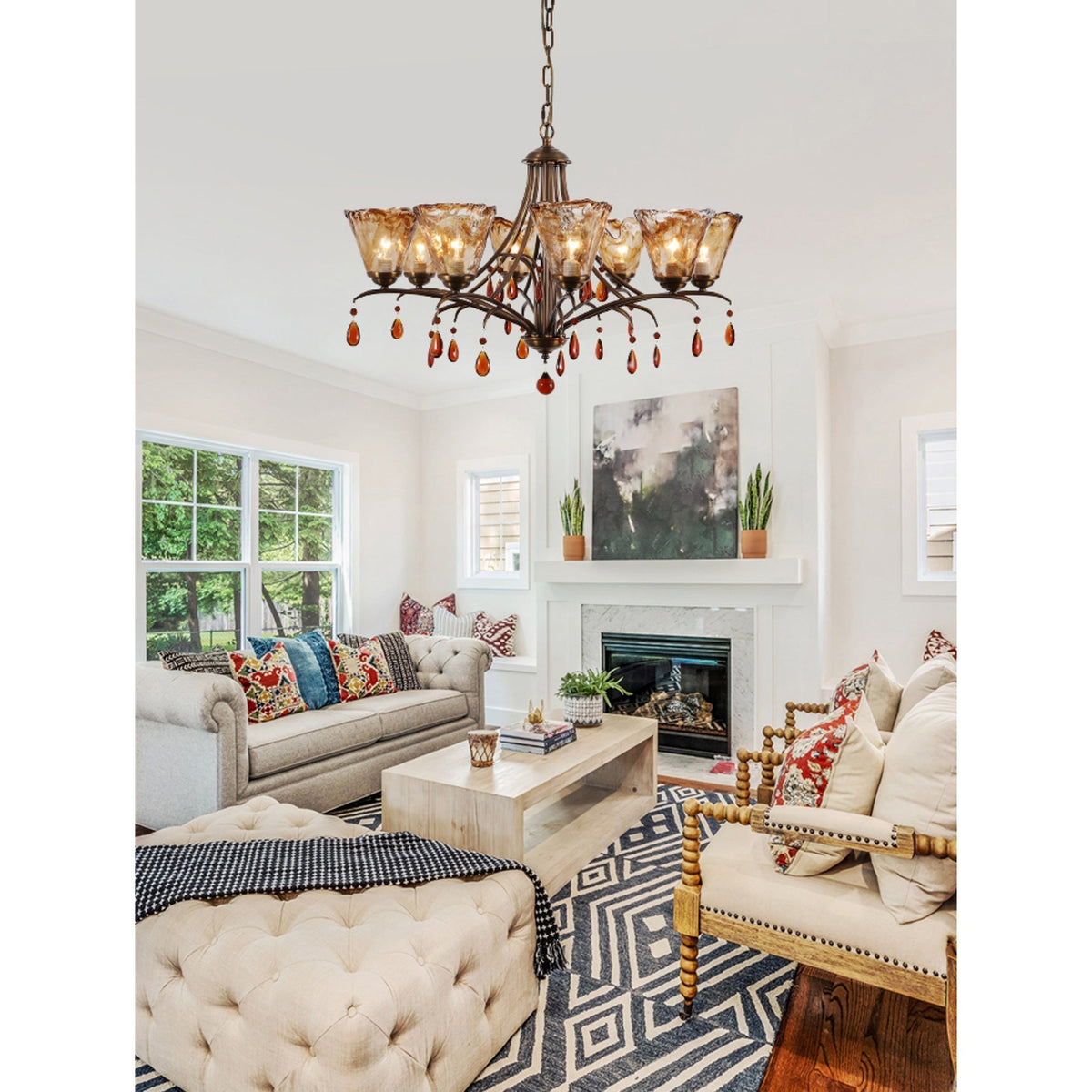 Luxisella candelabru din cristal