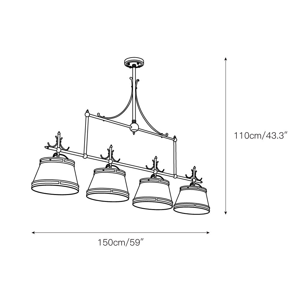 Auraira candelabru din alamă