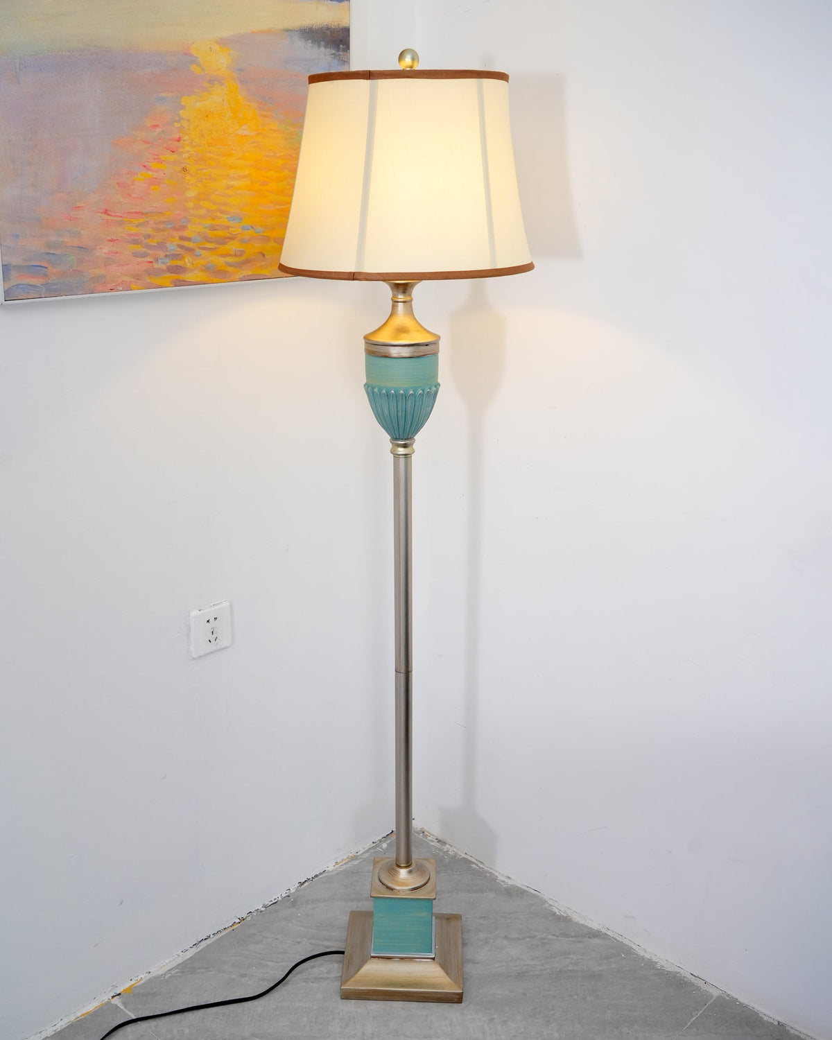 Niraaya lampadar din rășină, vintage