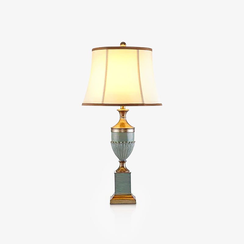 Lucivine lampă de masă din rășină, vintage