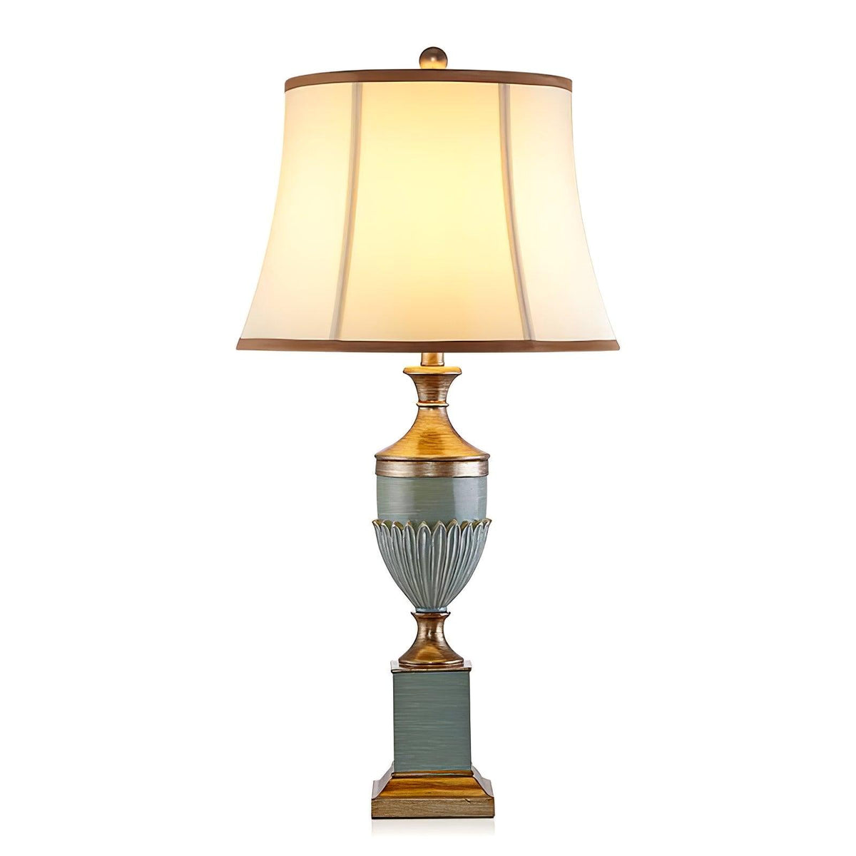 Lucivine lampă de masă din rășină, vintage