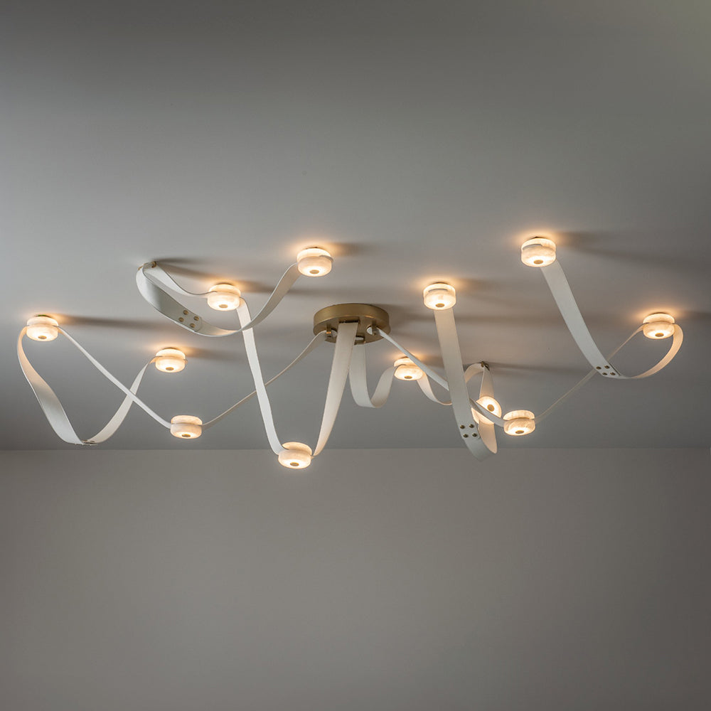 Nivuella candelabru din alabastru