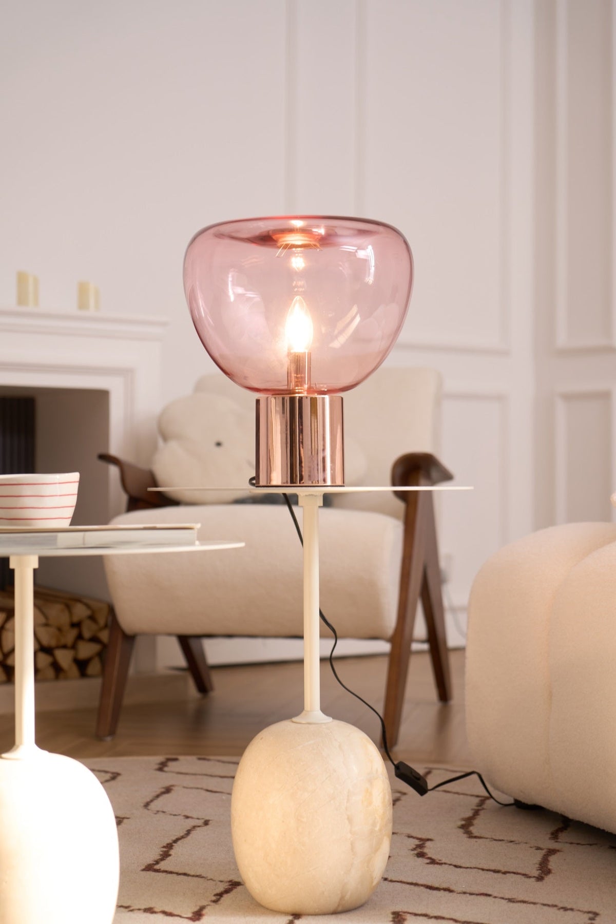 Jade lampă de masă modernă