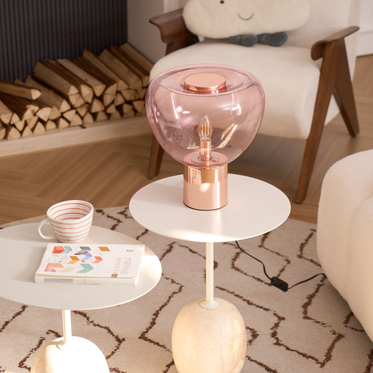 Jade lampă de masă modernă