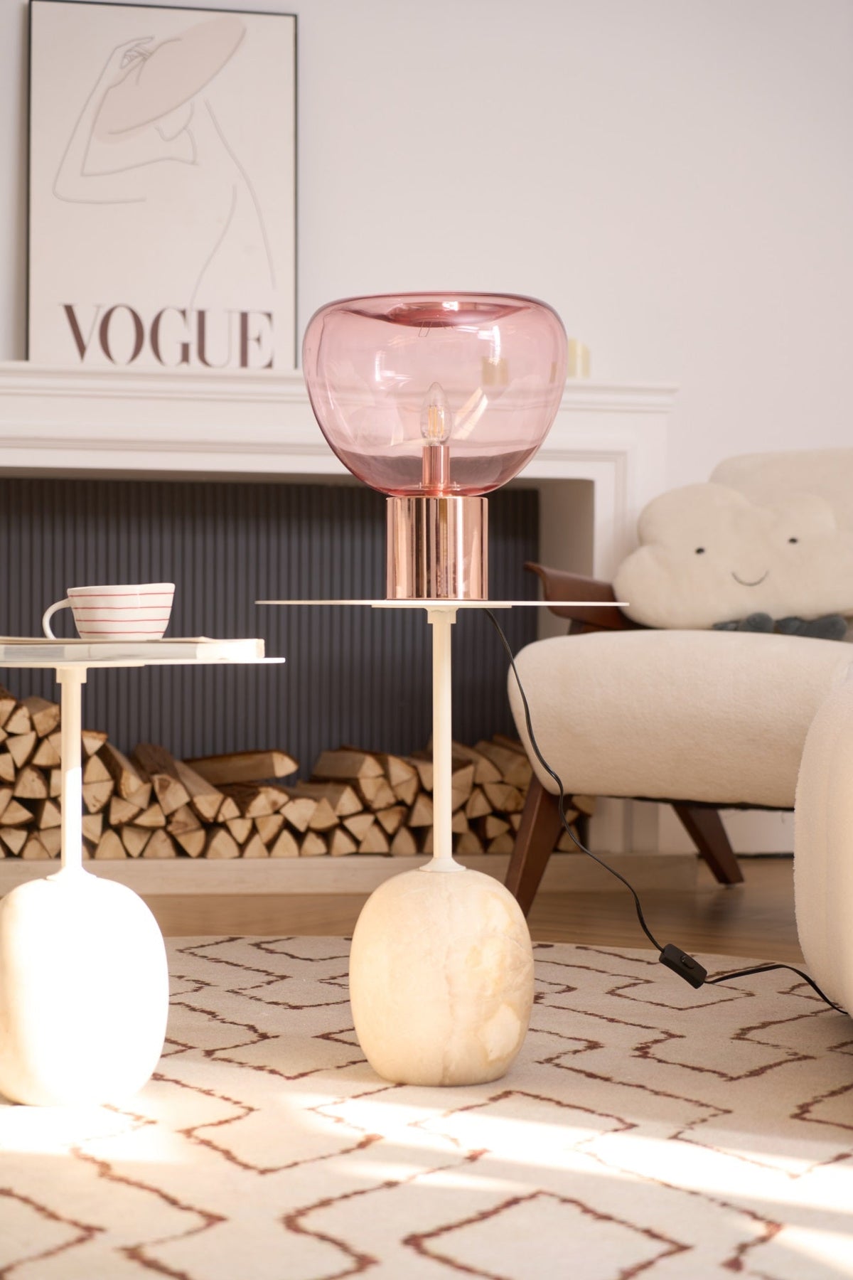 Jade lampă de masă modernă