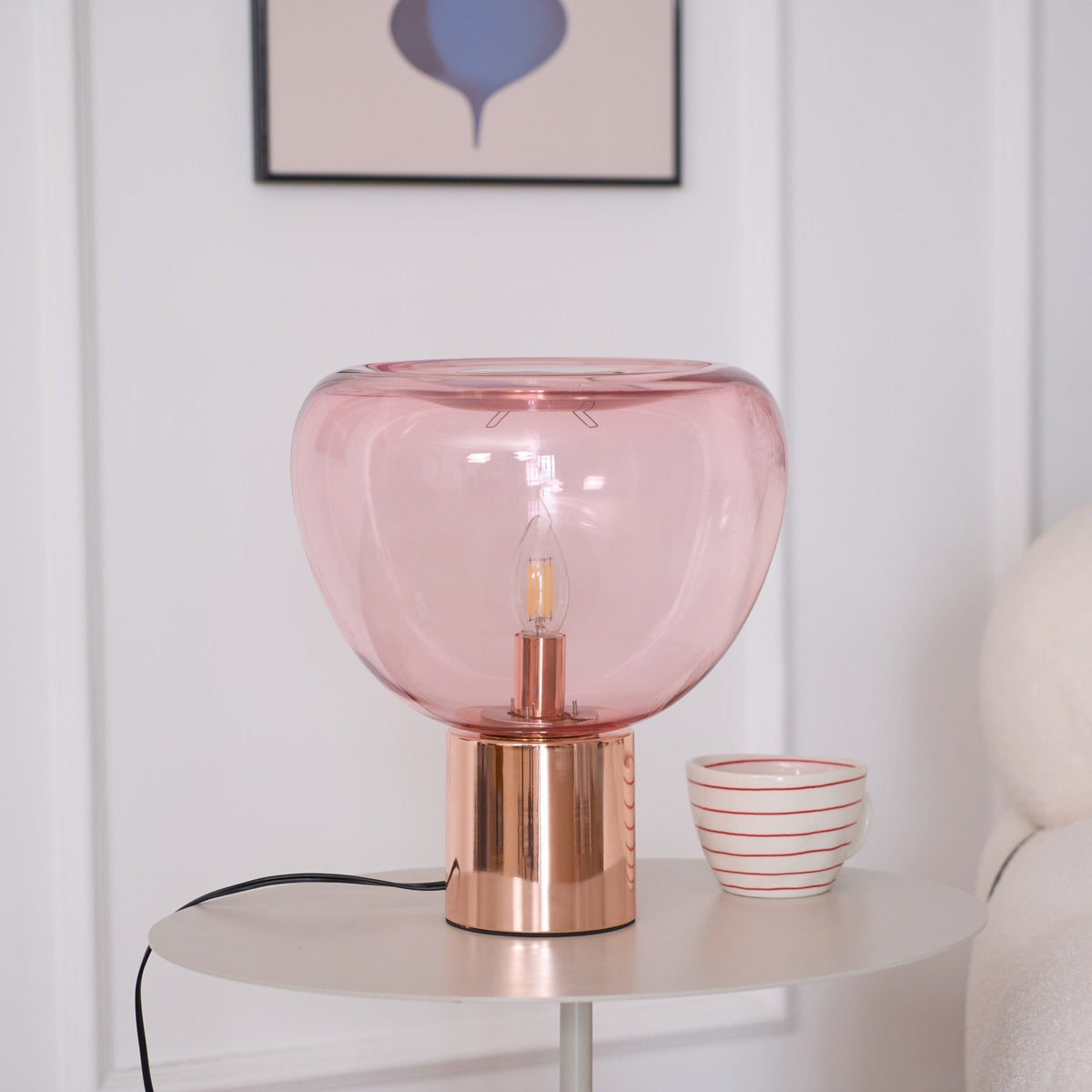Jade lampă de masă modernă