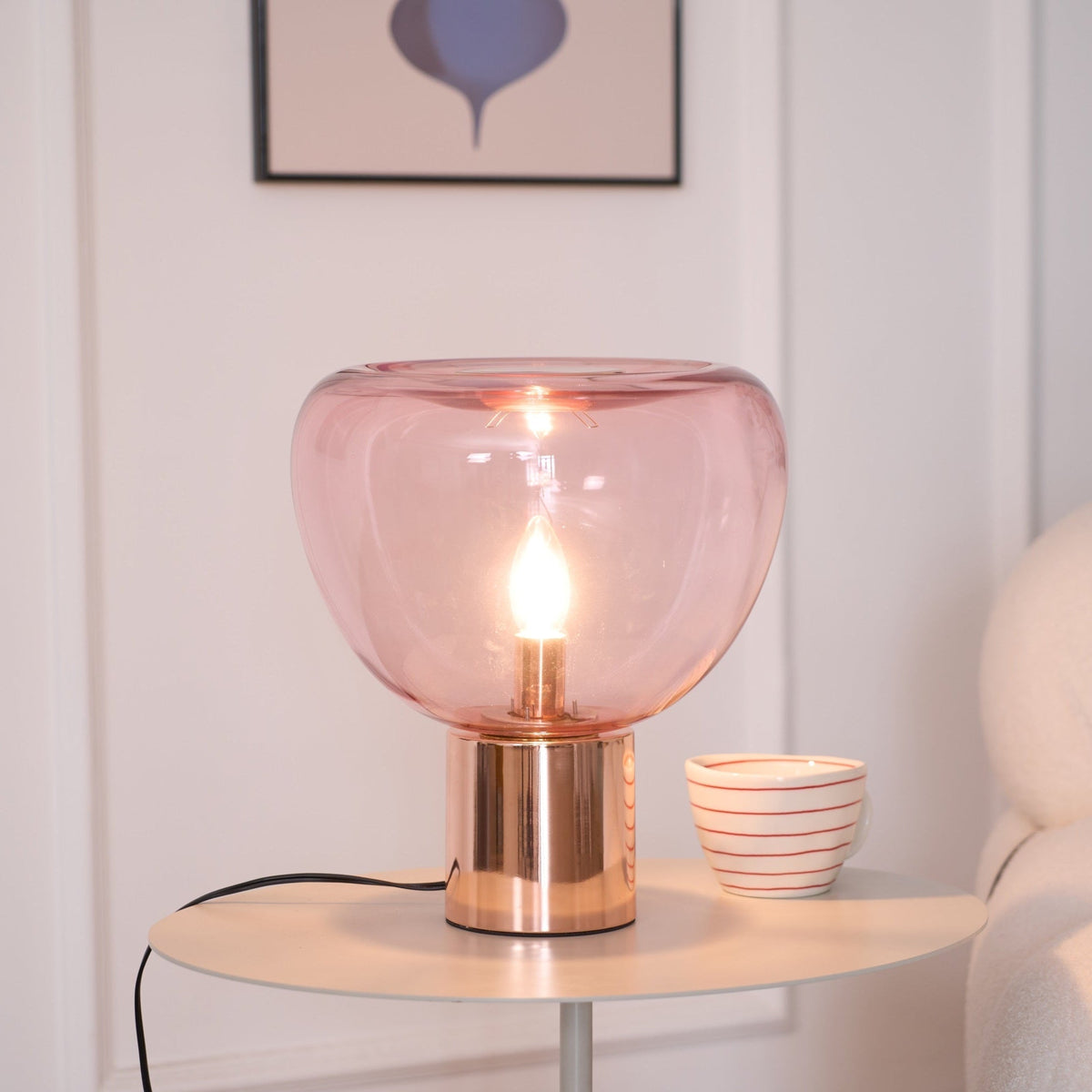 Jade lampă de masă modernă