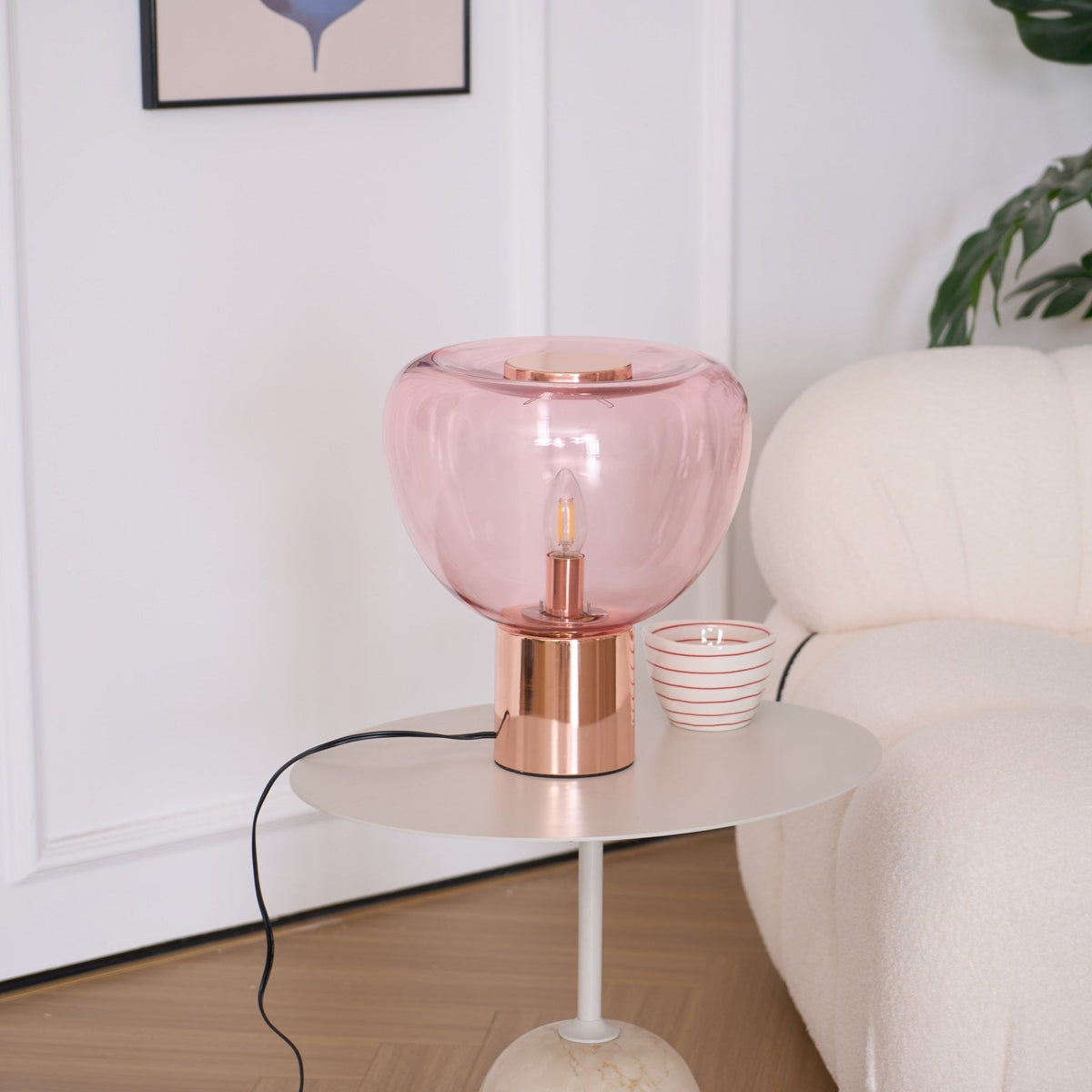 Jade lampă de masă modernă