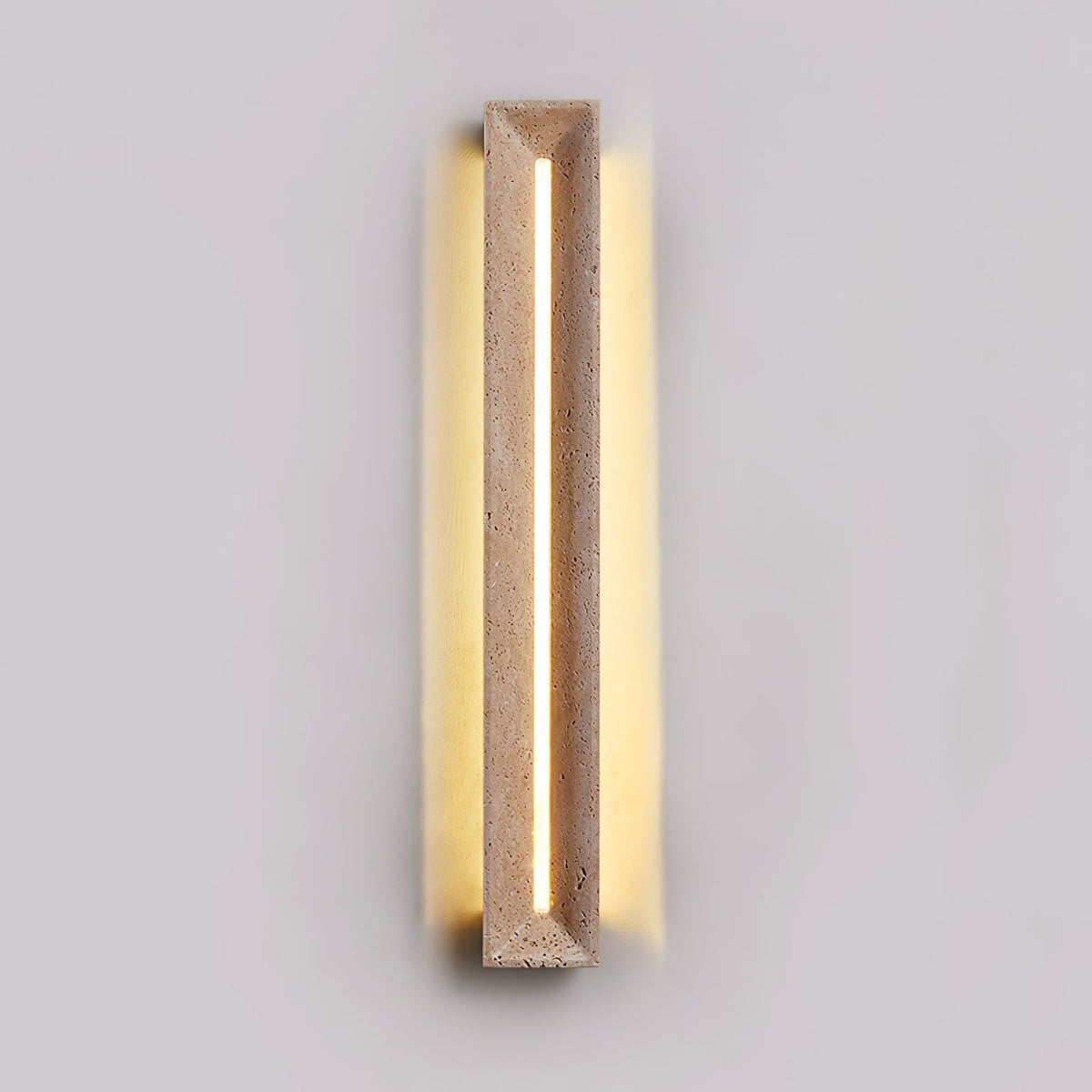 Dfi aplică de perete minimalistă din travertin