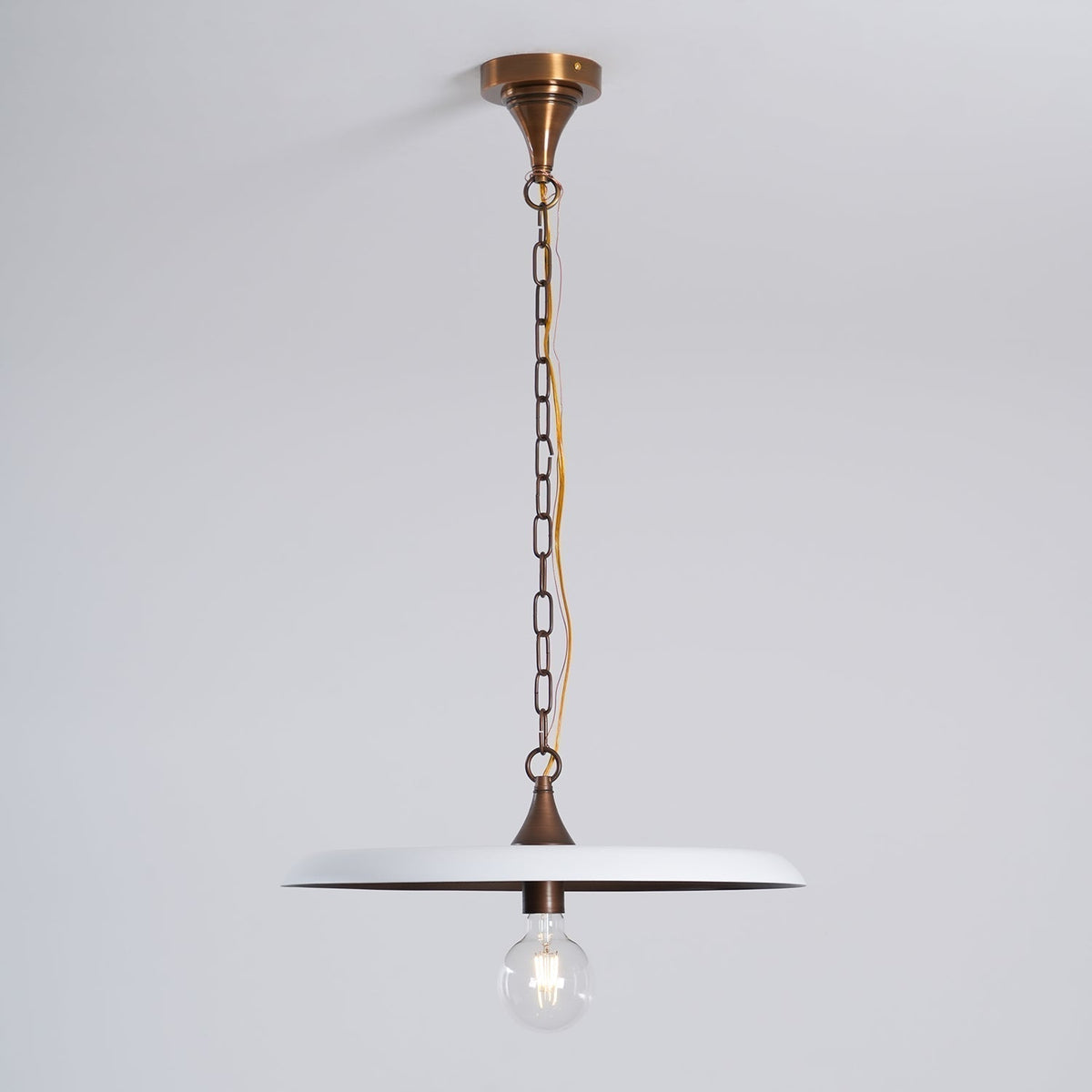 Tiva lampă suspendată vintage