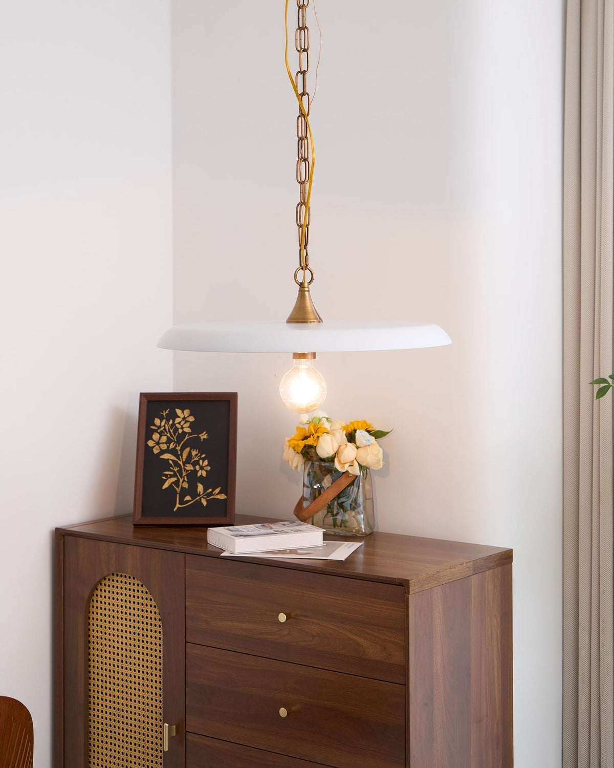 Tiva lampă suspendată vintage