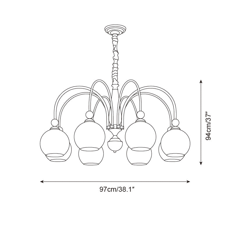 Amabel Glow candelabru