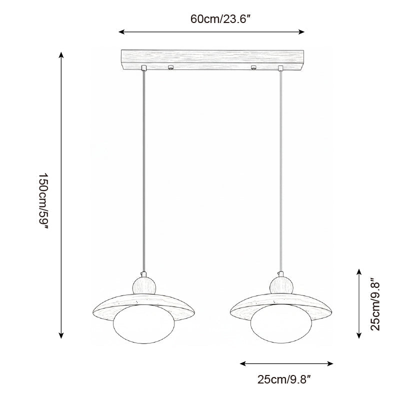 Lumirise lampă suspendată