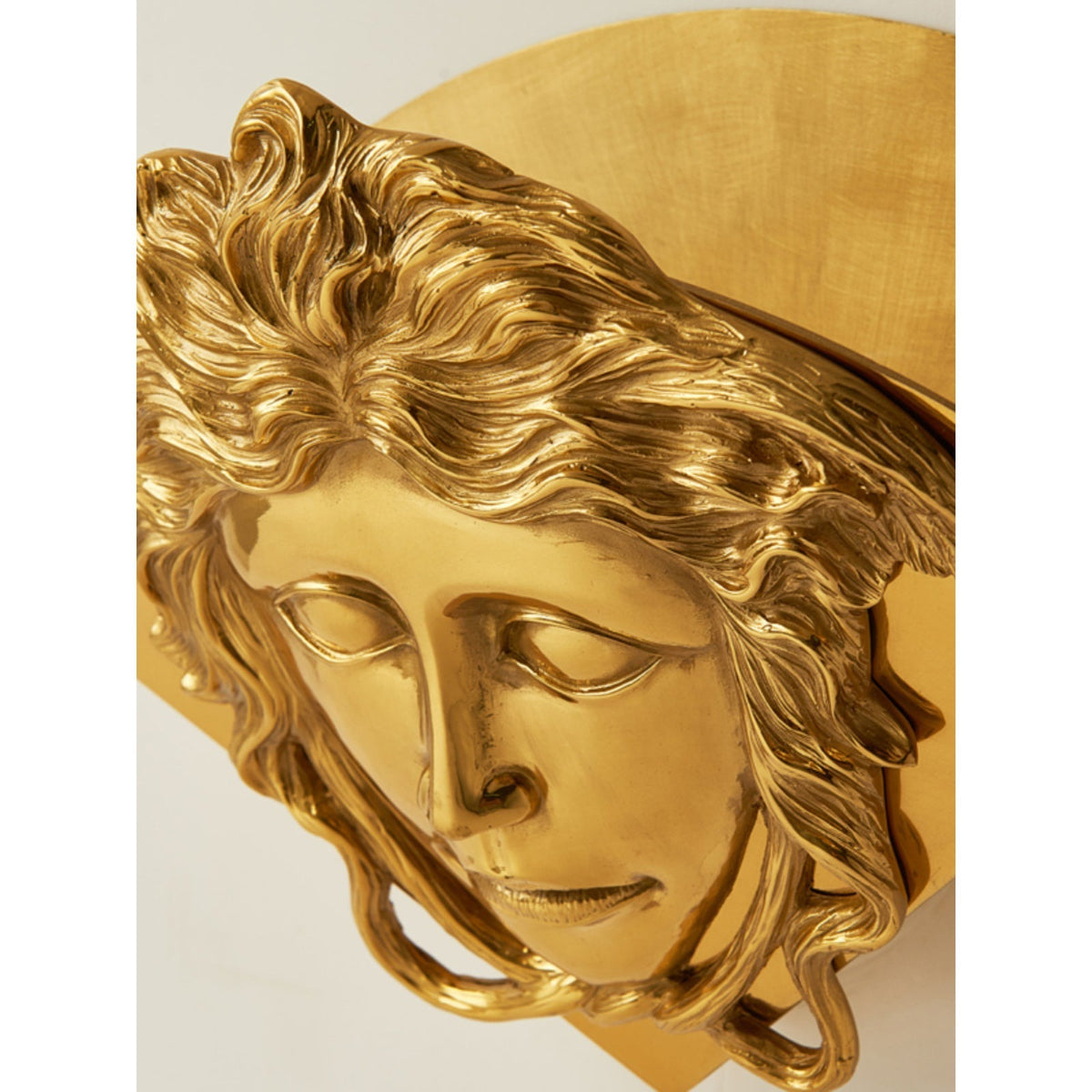 Sphinx aplică de perete din alamă