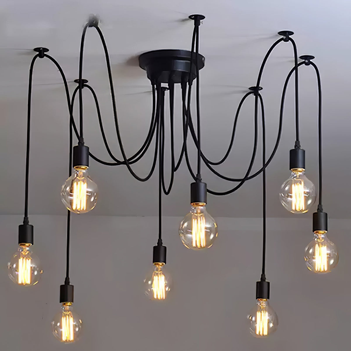 Soruora candelabru Spider Cablu Reglabil industrial