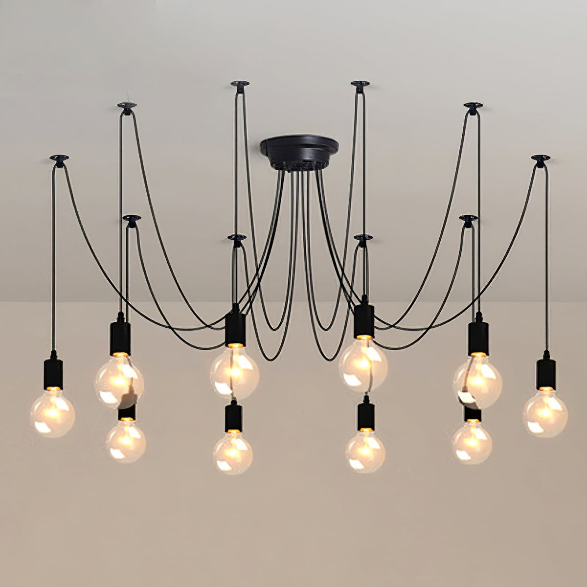 Soruora candelabru Spider Cablu Reglabil industrial