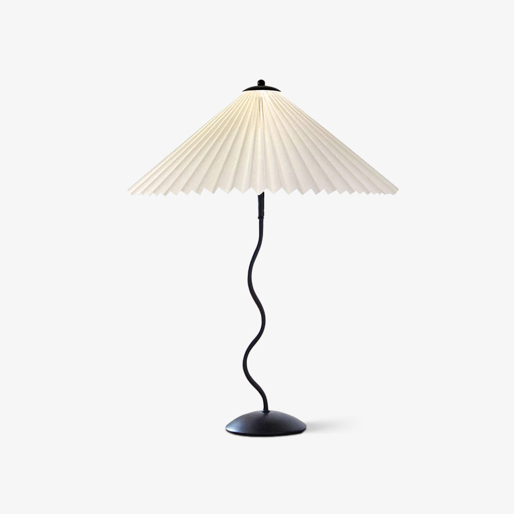 Vioro lampă de masă cu abajur textil