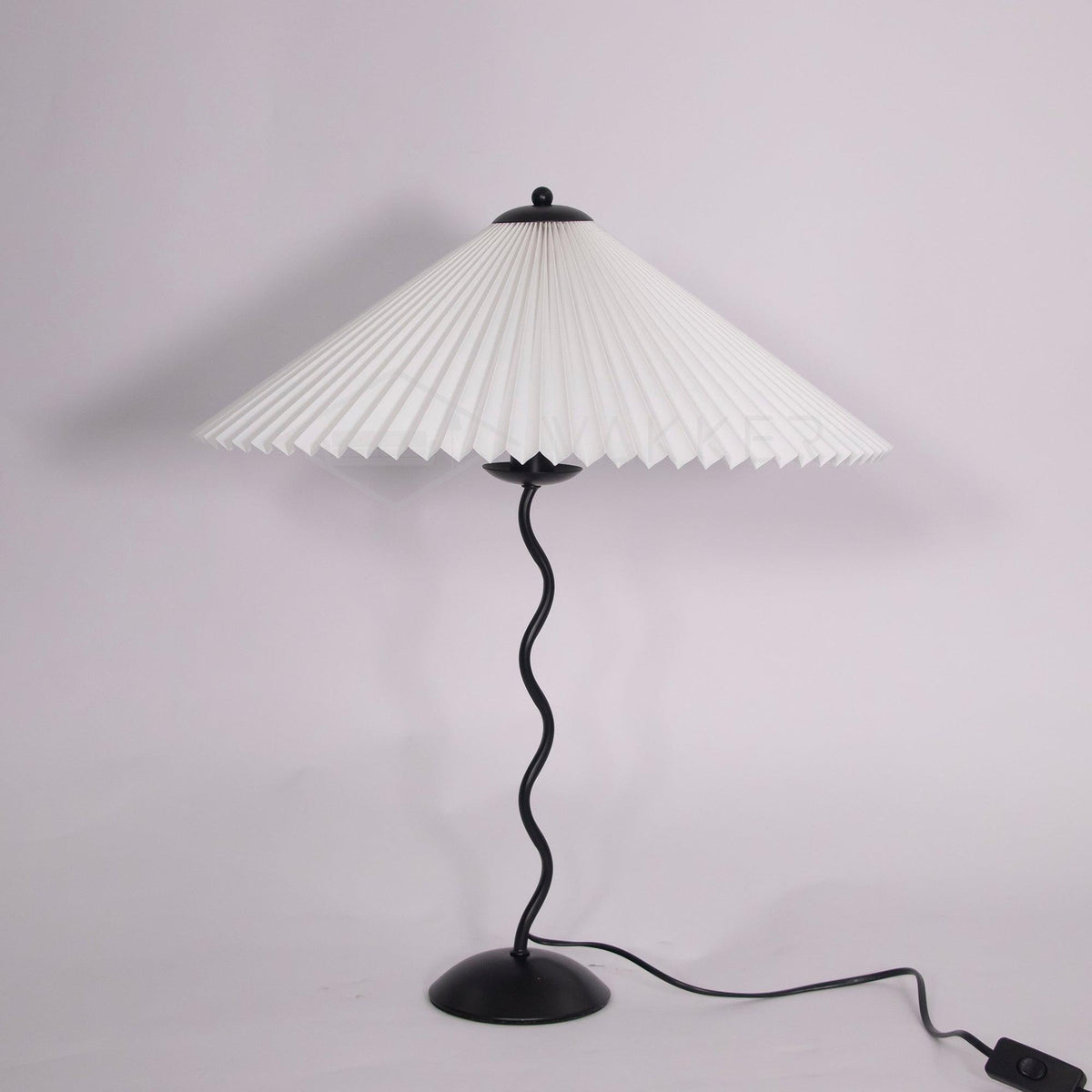Vioro lampă de masă cu abajur textil