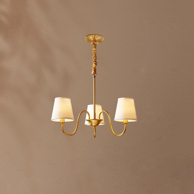 Dalen tradițional Stacey material textil candelabru