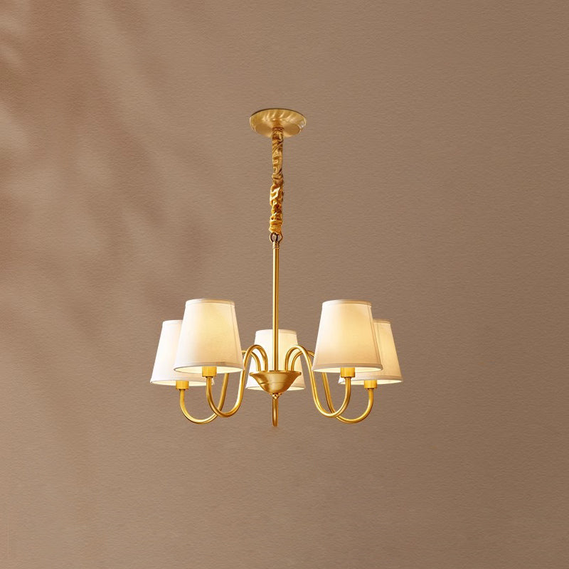 Dalen tradițional Stacey material textil candelabru