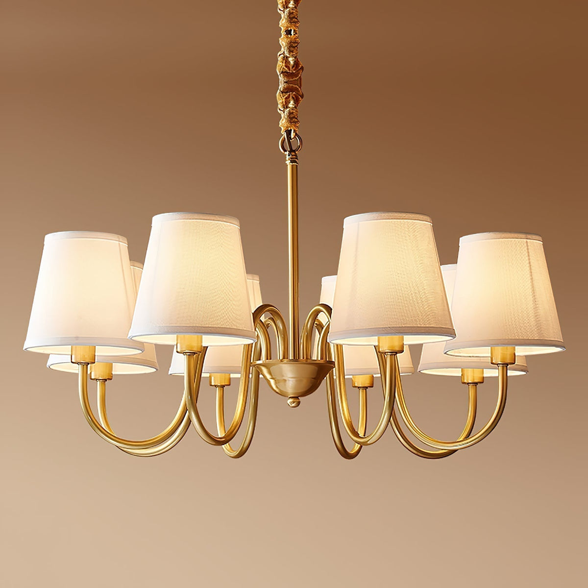 Dalen tradițional Stacey material textil candelabru