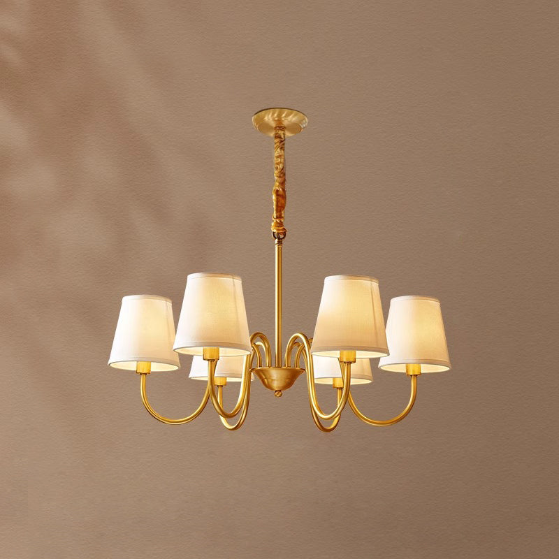 Dalen tradițional Stacey material textil candelabru