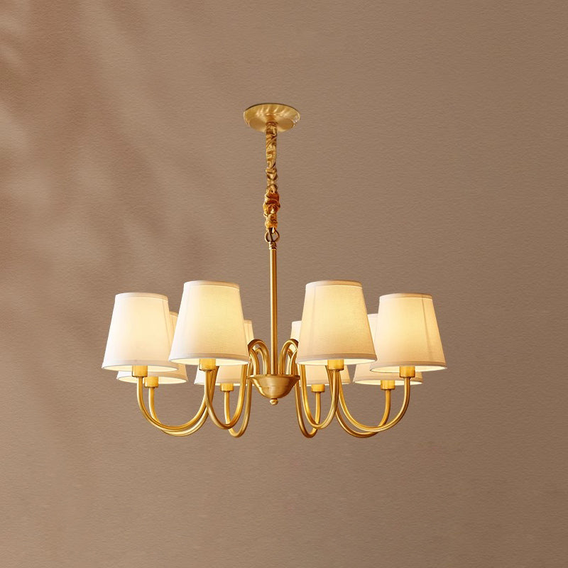Dalen tradițional Stacey material textil candelabru