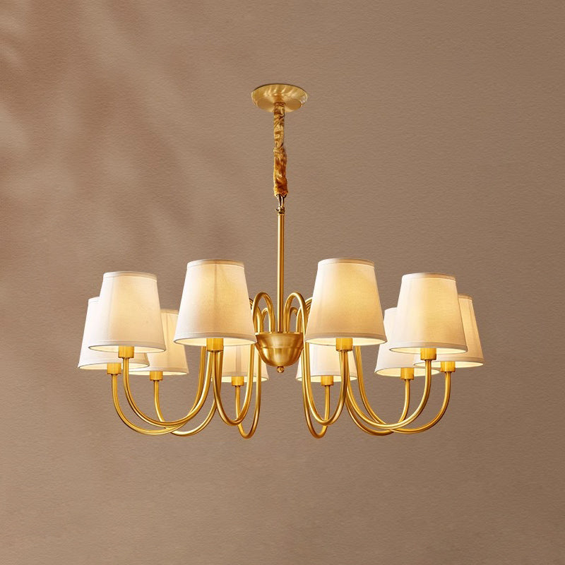 Dalen tradițional Stacey material textil candelabru