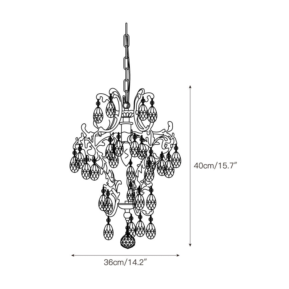 Versailles Drop candelabru