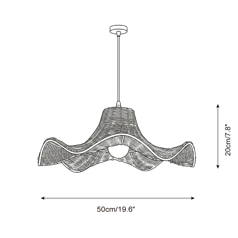 Ravelle Pleat lampă suspendată