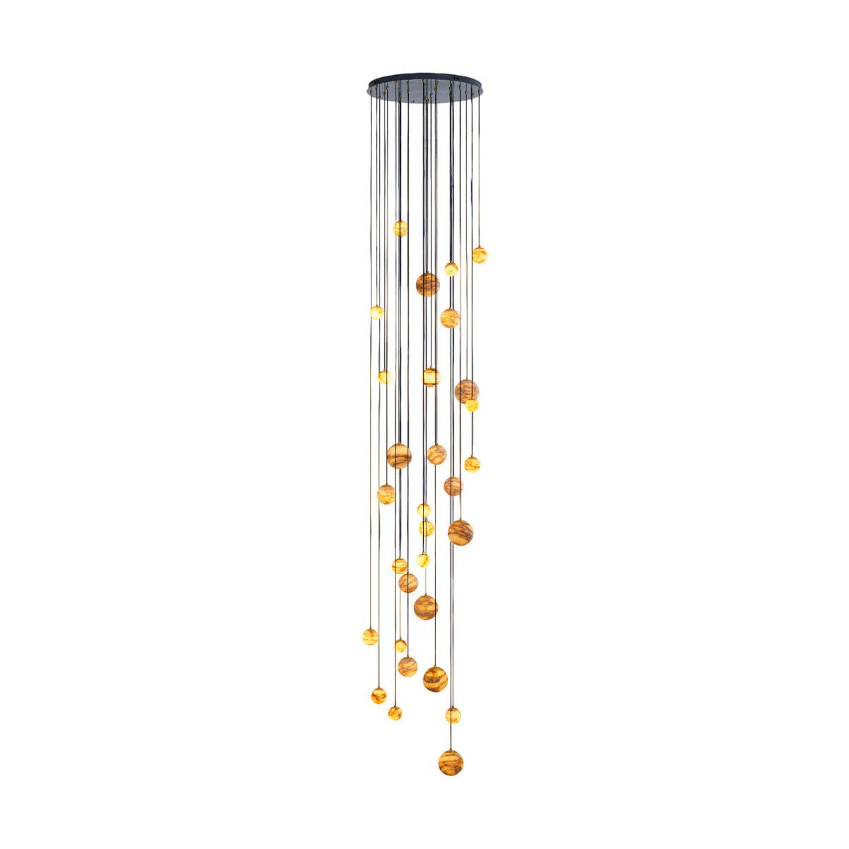 Nivinian candelabru din alabastru